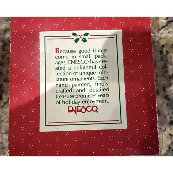 Enesco “Winter Nap” & Gilmore Designs “A Holiday Hi” Ornaments Vintage - Picture 6 of 9